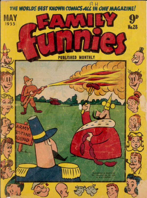 FAMILY FUNNIES (1953-1960 SERIES) #28: 2.0 (GD)