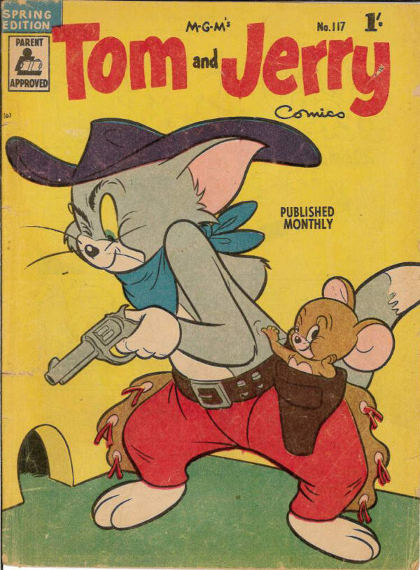 TOM AND JERRY COMICS (1949-1960 SERIES) #117: 3.0 (VG) Original Australian Content