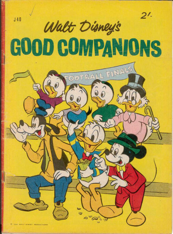 WALT DISNEY’S JUMBO SERIES (1955-1969 SERIES) #40: Good Companions – VG/FN