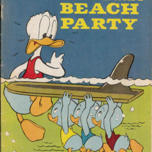 WALT DISNEY’S JUMBO SERIES (1955-1969 SERIES) #42: Donald Duck’s Beach Party – VG/FN