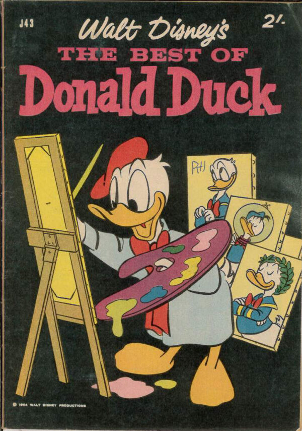 WALT DISNEY’S JUMBO SERIES (1955-1969 SERIES) #43: Carl Barks (six stories) – FN/VF – The Best of Donald Duck