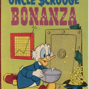 WALT DISNEY’S JUMBO SERIES (1955-1969 SERIES) #44: Carl Barks Golden Fleecing, Second-Richest Duck FN/VF Uncle