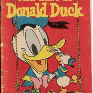 WALT DISNEY’S JUMBO SERIES (1955-1969 SERIES) #33: Carl Barks (Six stories) – GD/VG – The Best of Donald Duck