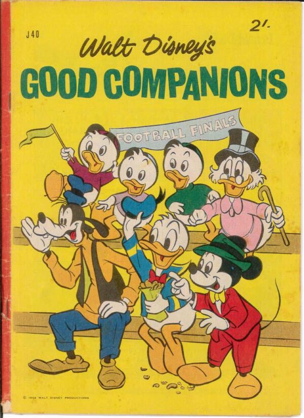 WALT DISNEY’S JUMBO SERIES (1955-1969 SERIES) #40: Good Companions – VG/FN