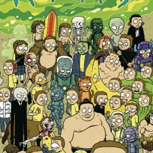 RICK AND MORTY #50: Matt Horax Morty connecting cover C
