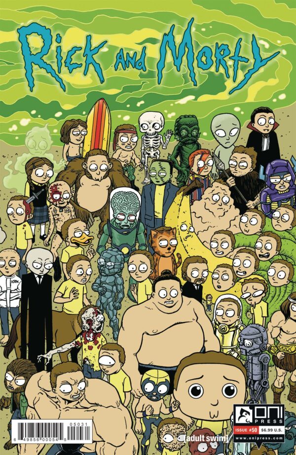 RICK AND MORTY #50: Matt Horax Morty connecting cover C