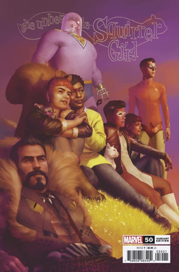 UNBEATABLE SQUIRREL GIRL (2015-2019 SERIES: VAR) #50: Rahzzah cover