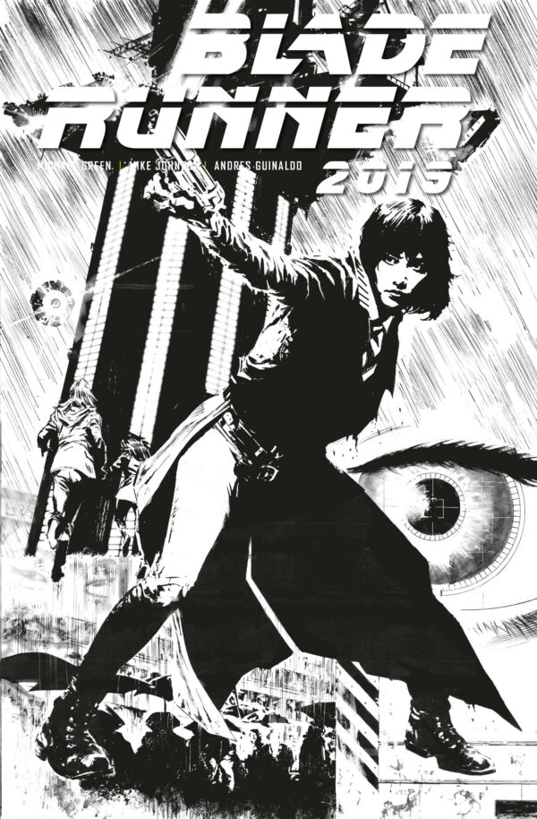 BLADE RUNNER 2019 #3: Butch Guice B&W cover D