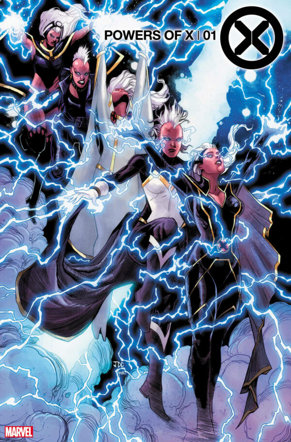 POWERS OF X #1: Joshua Cassara Character Decades cover