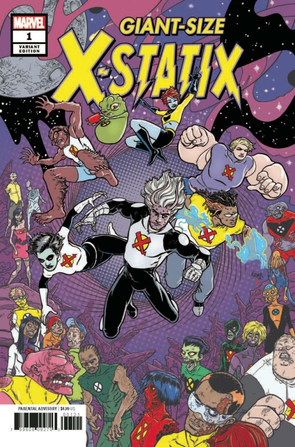 GIANT-SIZED X-STATIX #1: Aaron Kuder cover
