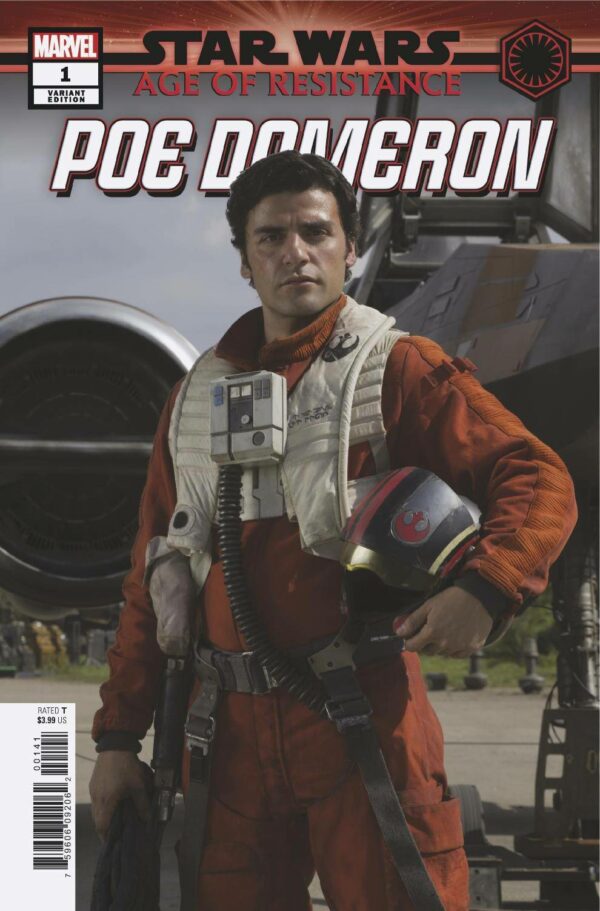 STAR WARS: AGE OF RESISTANCE #5: Poe Dameron #1 (Movie cover)