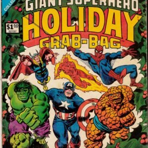 MARVEL TREASURY SPECIAL (1974 SERIES) #1: Giant Superhero Holiday Grab-bag – 4.0 (VG)