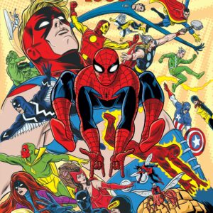 MARVEL COMICS #1000: Mike Allred 1960’s cover