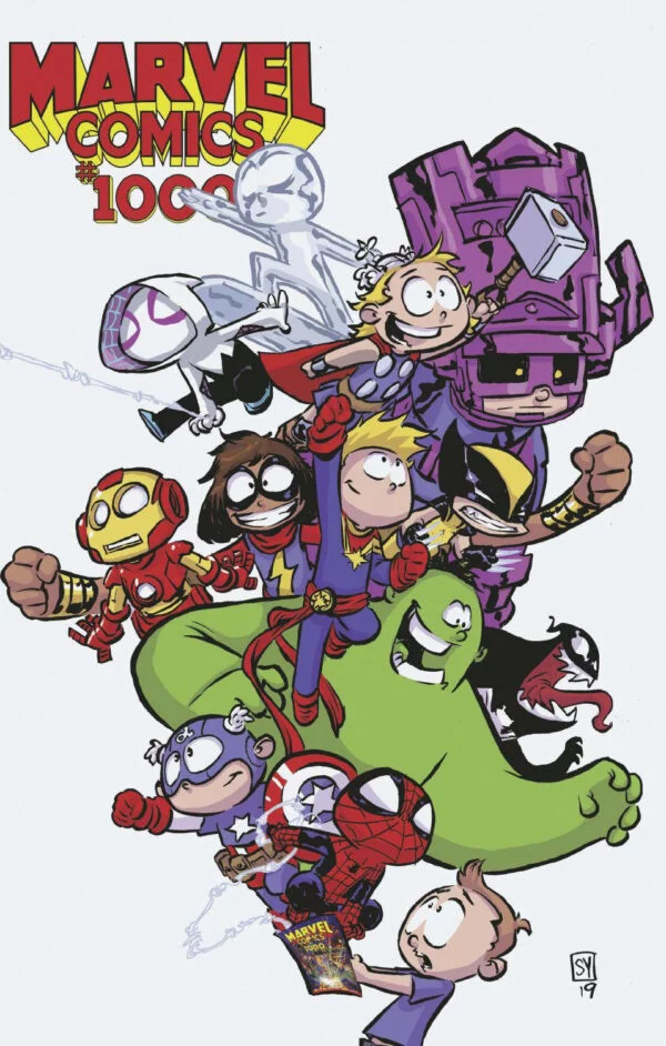 MARVEL COMICS #1000: Skottie Young Babies cover