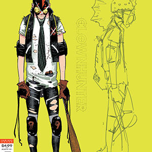 BATMAN (2016-2025 SERIES: VARIANT EDITION) #96: Jorge Jimenez Clownhunter design cover