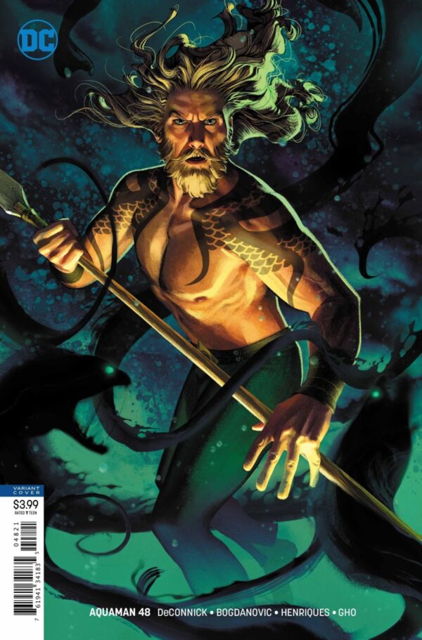 AQUAMAN (2016-2020 SERIES: VARIANT EDITION) #48: Joshua Middleton cover