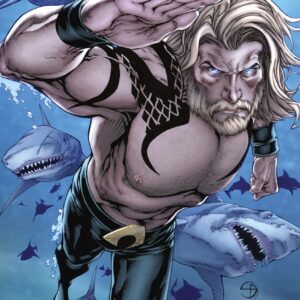 AQUAMAN (2016-2020 SERIES: VARIANT EDITION) #54: Shane Davis cover