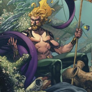 AQUAMAN (2016-2020 SERIES: VARIANT EDITION) #55: Chris Stevens cover