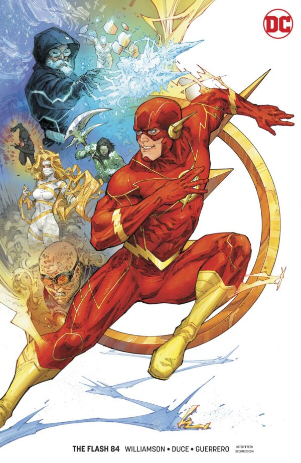 FLASH (2016-2020 SERIES: VARIANT EDITION) #84: Kenneth Rocafort cover