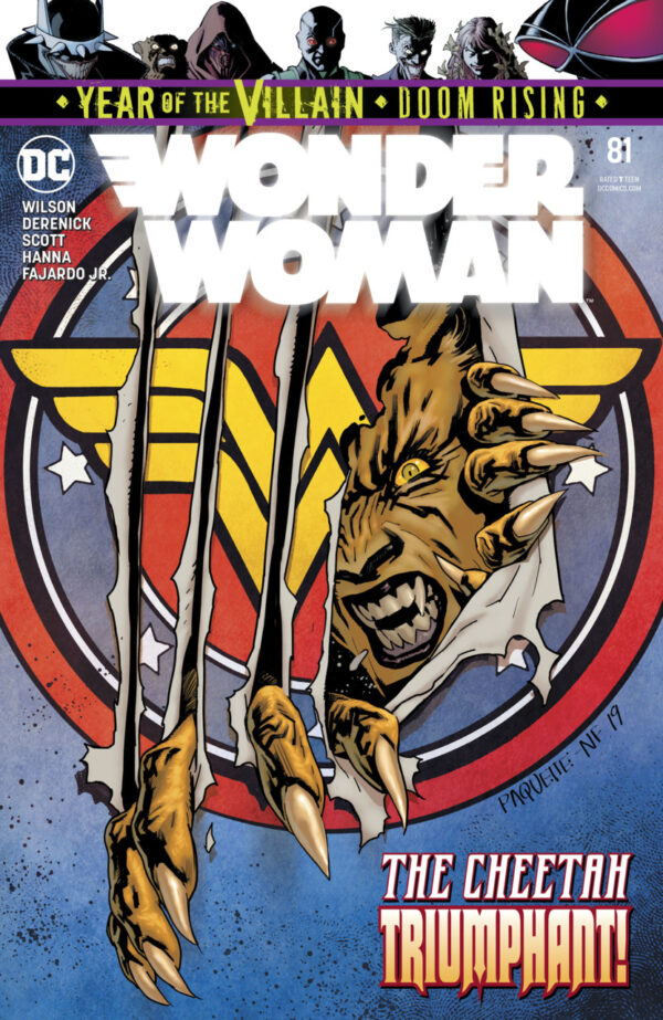 WONDER WOMAN (2016-2019 SERIES) #81: Year of the Villain: Doom Rising