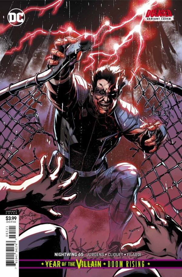 NIGHTWING (2016- SERIES: VARIANT EDITION) #65: Pop Mhan DCeased cover