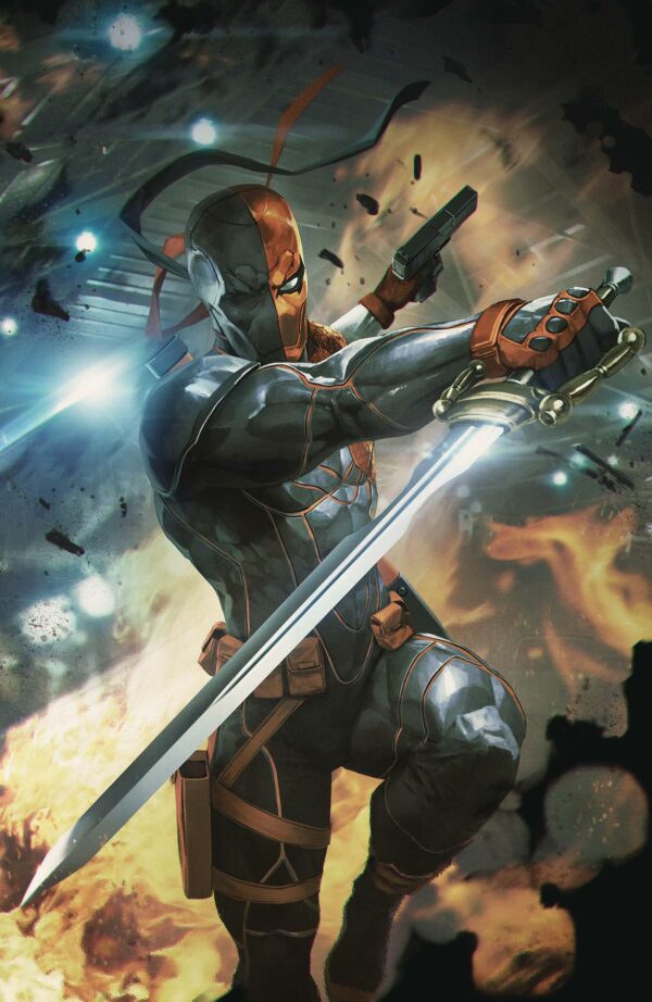 DEATHSTROKE (2016-2019 SERIES: VARIANT EDITION) #46: Skan cover