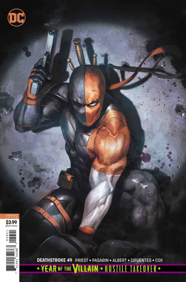 DEATHSTROKE (2016-2019 SERIES: VARIANT EDITION) #49: Skan cover