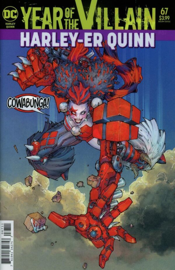 HARLEY QUINN (2016-2020 SERIES) #67: Kenneth Rocafort acetate cover (Year/Villain: Harley-er Quin