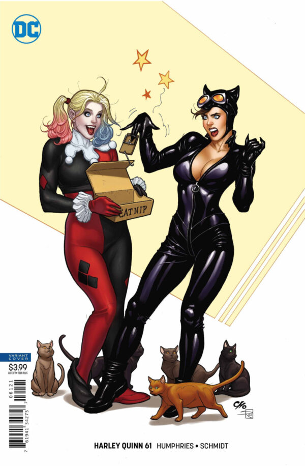 HARLEY QUINN (2016-2020 SERIES: VARIANT EDITION) #61: Frank Cho cover