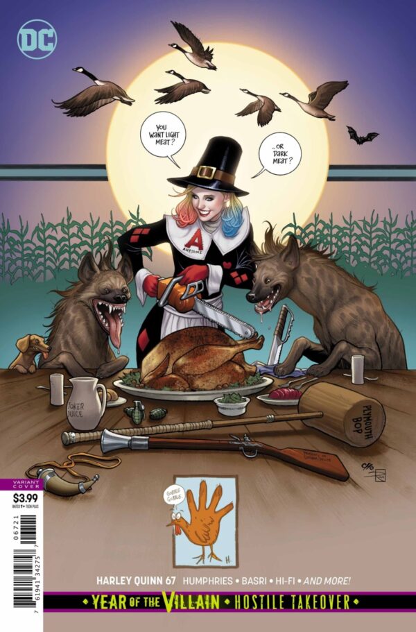 HARLEY QUINN (2016-2020 SERIES: VARIANT EDITION) #67: Frank Cho cover