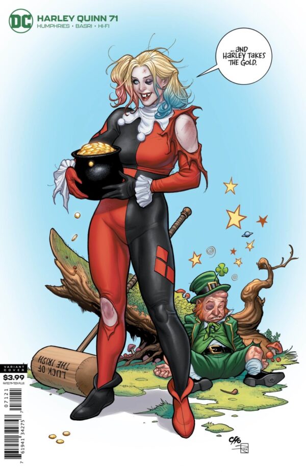 HARLEY QUINN (2016-2020 SERIES: VARIANT EDITION) #71: Frank Cho cover