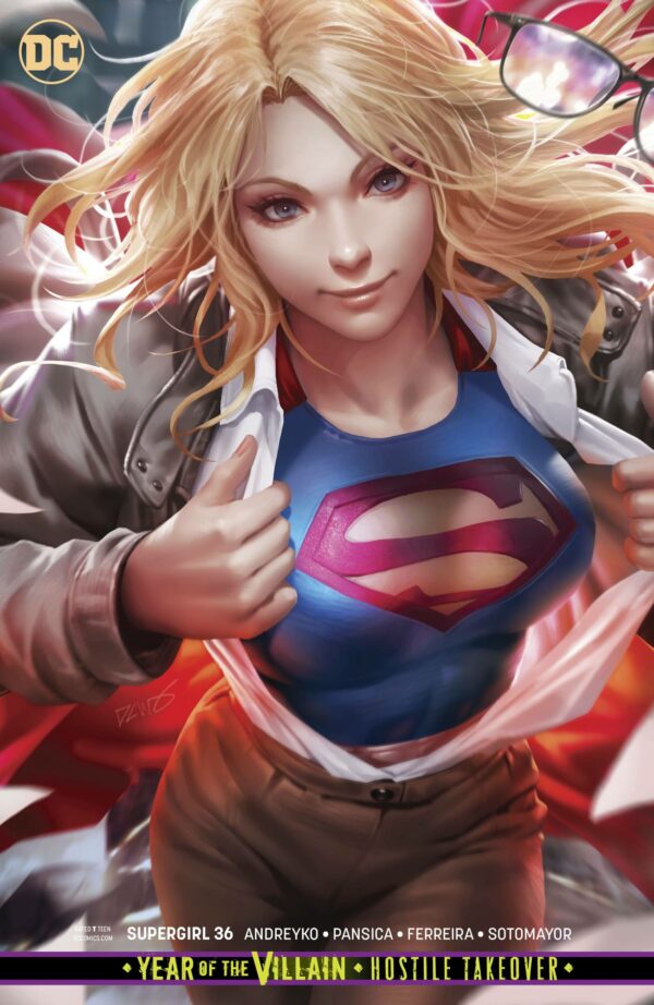 SUPERGIRL (2016-2020 SERIES: VARIANT EDITION) #36: Derrick Chew cover