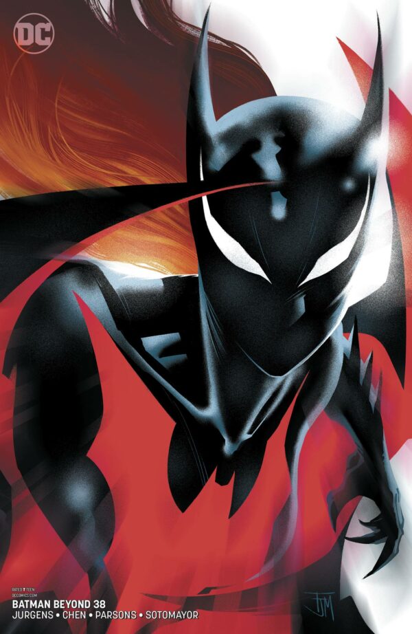 BATMAN BEYOND (2016-2021 SERIES: VARIANT EDITION) #38: Francis Manapul cover