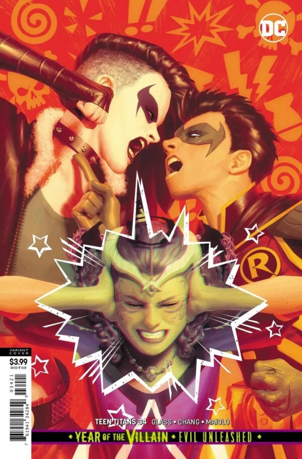 TEEN TITANS (2016-2020 SERIES: VARIANT EDITION) #34: Alex Garner cover