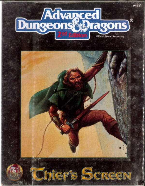 ADVANCED DUNGEONS AND DRAGONS 2ND EDITION #9463: Thief’s Screen – Brand New (NM) – 9463