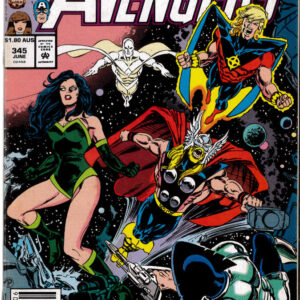 AVENGERS (1962: AUSTRALIAN PRICE VARIANT – APV) #345: 8.0 (VF) AVENGERS (1962: AUSTRALIAN PRICE VARIANT – APV) #345: 8.0 (VF)