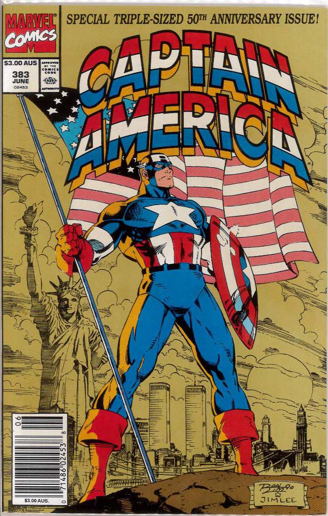 CAPTAIN AMERICA (1968: AUSTRALIAN PRICE VARIANT) #383: 9.2 (NM) CAPTAIN AMERICA (1968: AUSTRALIAN PRICE VARIANT) #383: 9.2 (NM)