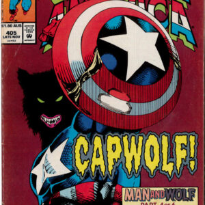 CAPTAIN AMERICA (1968: AUSTRALIAN PRICE VARIANT) #405: 6.5 (FN) CAPTAIN AMERICA (1968: AUSTRALIAN PRICE VARIANT) #405: 6.5 (FN)