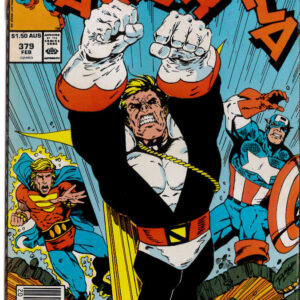 CAPTAIN AMERICA (1968: AUSTRALIAN PRICE VARIANT) #379: 9.0 (VF/NM) CAPTAIN AMERICA (1968: AUSTRALIAN PRICE VARIANT) #379: 9.0 (VF/NM)