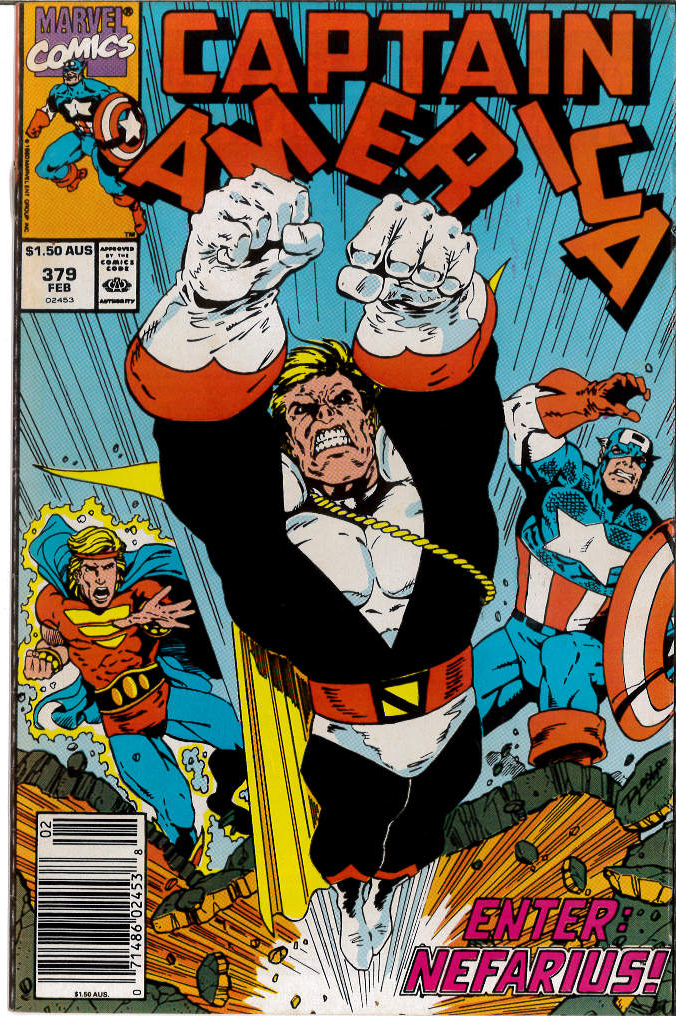 CAPTAIN AMERICA (1968: AUSTRALIAN PRICE VARIANT) #379: 9.0 (VF/NM) CAPTAIN AMERICA (1968: AUSTRALIAN PRICE VARIANT) #379: 9.0 (VF/NM)