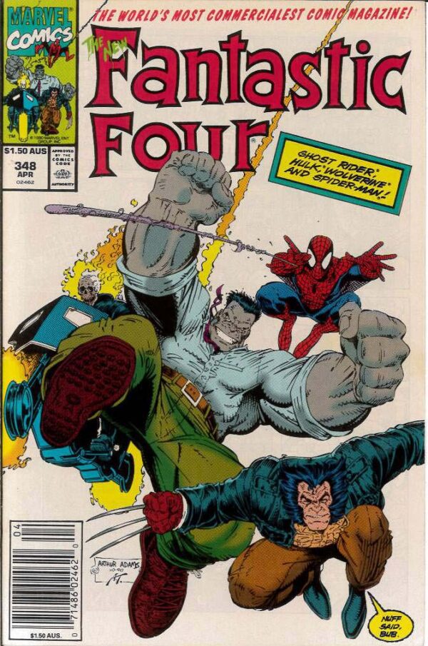 FANTASTIC FOUR (1961: AUSTRALIAN PRICE VARIANT) #348: 9.2 (NM)