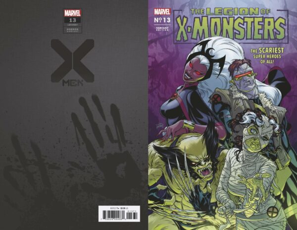 X-MEN (2019 SERIES) #13: Russell Dauterman Legion X-Monsters Horror cover