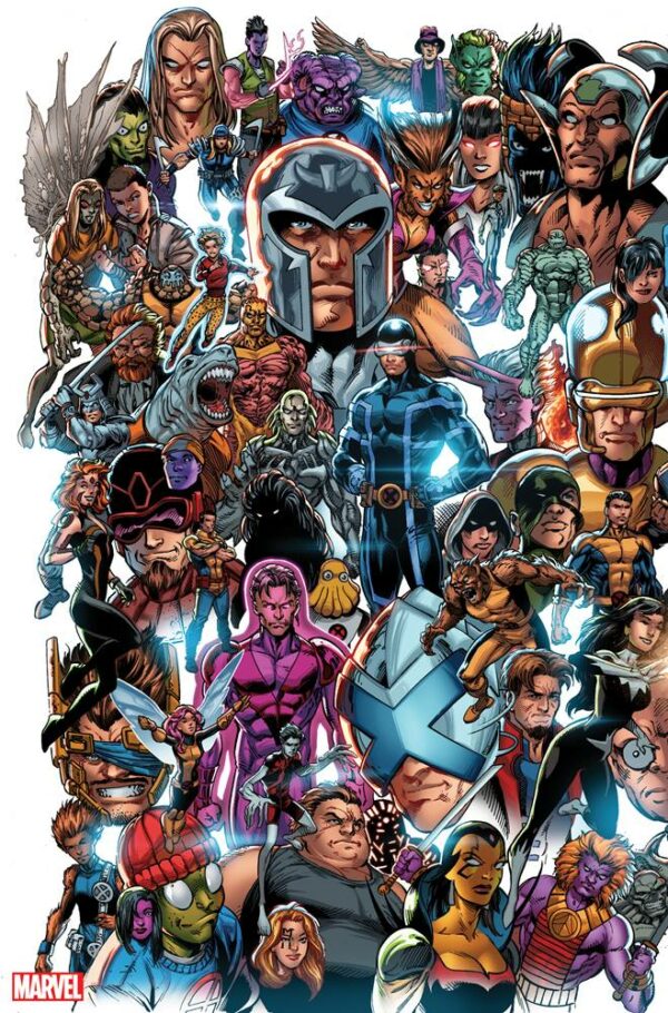 X-MEN (2019 SERIES) #1: Mark Bagley Evey Mutant Ever cover
