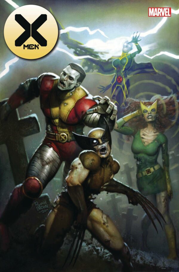 X-MEN (2019 SERIES) #10: Ryan Brown Marvel Zombies cover