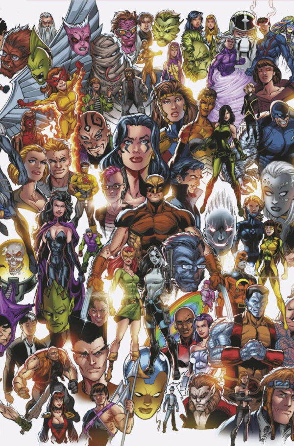 X-FORCE (2019 SERIES) #1: Mark Bagley Every Mutant Ever cover