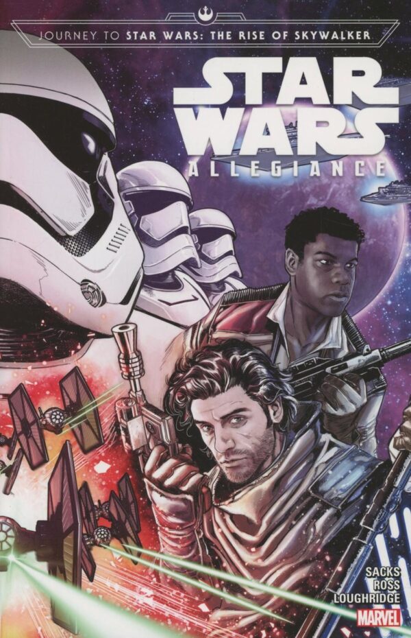 JOURNEY TO STAR WARS RISE SKYWALKER ALLEGIANCE TP #0: Marco Checchetto Direct Market cover C