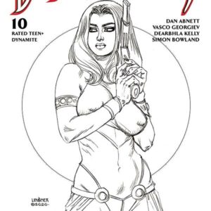 DEJAH THORIS (2019 SERIES) #10: Joseph Michael Linsner B&W cover