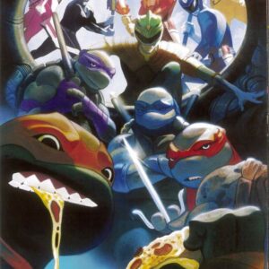 POWER RANGERS/TEENAGE MUTANT NINJA TURTLES #5: Mike Del Mundo unlock cover