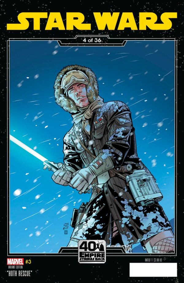 STAR WARS (2019 SERIES) #3: Chris Sprouse Empire Strikes Back cover