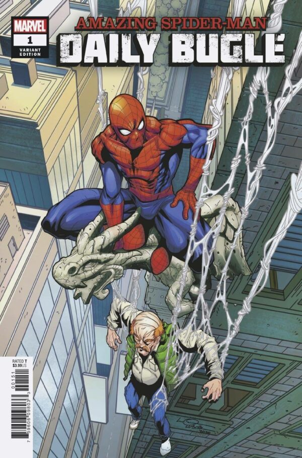 AMAZING SPIDER-MAN: DAILY BUGLE #1: Logan Lubera cover